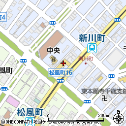 新巻の高橋商店周辺の地図