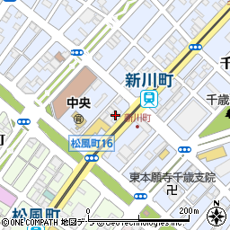 株式会社マルミ佐藤商店　本社周辺の地図