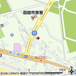北海道函館市高松町269-5周辺の地図