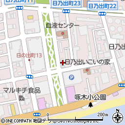 道警アパート周辺の地図
