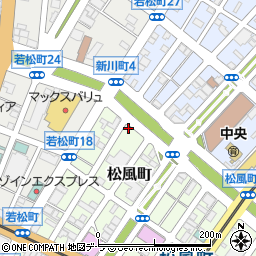 北海道函館市松風町19-11周辺の地図