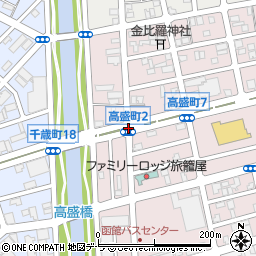 高盛町６周辺の地図