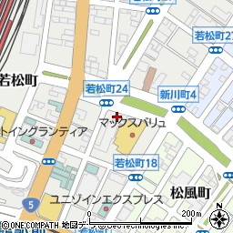 函館浴場協同組合周辺の地図