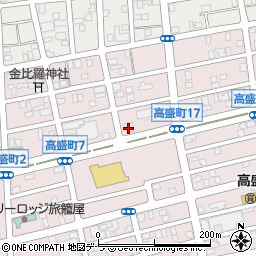 函館総合建設高等職業訓練校周辺の地図