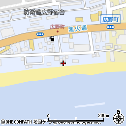 北海道函館市広野町1-8周辺の地図