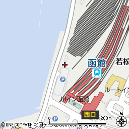 タリーズコーヒー 函館駅店周辺の地図