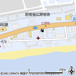 函館個人タクシー協同組合　無線部周辺の地図