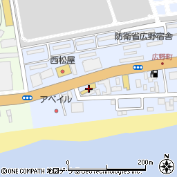 トヨタカローラ函館海岸通店周辺の地図