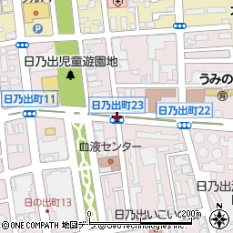 日乃出町２１周辺の地図