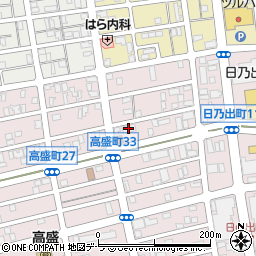 函館地方電気工事協同組合事務所周辺の地図