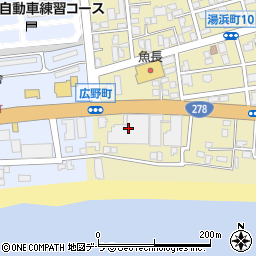 三浦水産周辺の地図