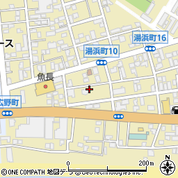 北海道函館市湯浜町10周辺の地図