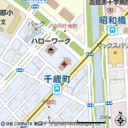函館労働基準監督署　総合労働相談コーナー周辺の地図