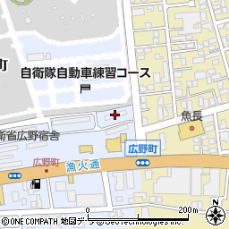 陸上自衛隊宿舎２号周辺の地図