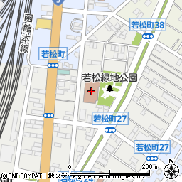 函館市総合福祉センター周辺の地図