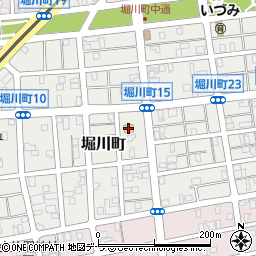 セブンイレブン函館堀川町店周辺の地図