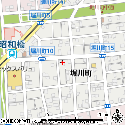 堀川町会館周辺の地図