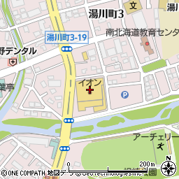 イオン湯川店周辺の地図