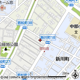 小笹内科医院周辺の地図