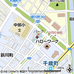 函館パークホテル とり膳周辺の地図