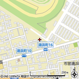 北海道函館市湯浜町8周辺の地図