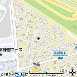 北海道函館市湯浜町5周辺の地図