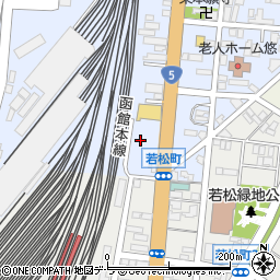 北海道函館市海岸町19周辺の地図