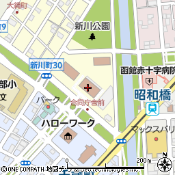 函館検察審査会・検察審査制度に関する問い合わせ周辺の地図