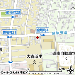函館再生資源事業協同組合周辺の地図