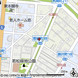 北海道函館市大縄町2-1周辺の地図