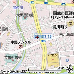 協栄産業株式会社　函館支店周辺の地図