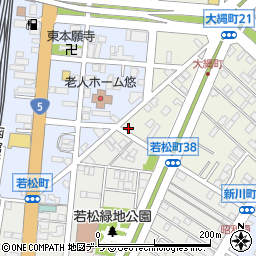 北海道函館市大縄町2-5周辺の地図