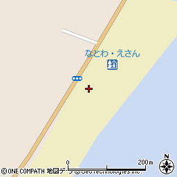 恵山海浜公園キャンプ場周辺の地図