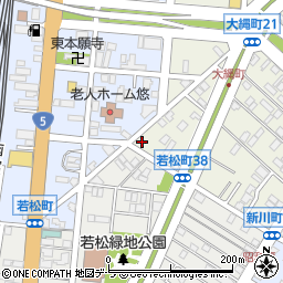 北海道函館市大縄町2-7周辺の地図
