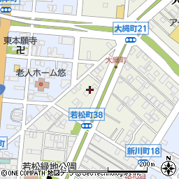 北海道函館市大縄町3周辺の地図
