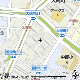 北海道函館市大縄町8周辺の地図