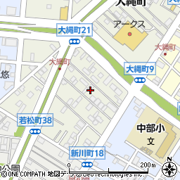 北海道函館市大縄町8周辺の地図