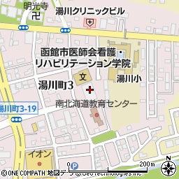 函館市医師会函館市医師会健診検査センター　健診課周辺の地図