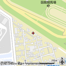 北海道函館市湯浜町6周辺の地図