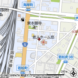 北海道富士電機株式会社　函館営業所周辺の地図