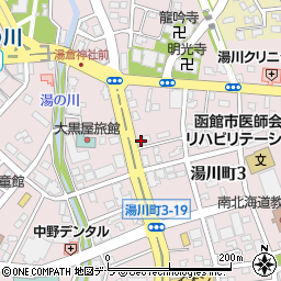 北海道函館市湯川町3丁目24-3周辺の地図