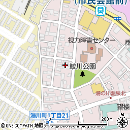焼肉冷麺 モランボン 湯川店周辺の地図