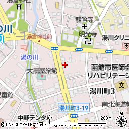 北海道函館市湯川町3丁目24-6周辺の地図