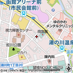 パーラー京王湯川店事務所周辺の地図