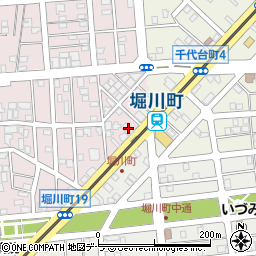 函館南芽部線周辺の地図