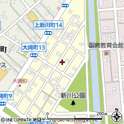 上新川町会館周辺の地図