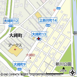 上新川町１４周辺の地図