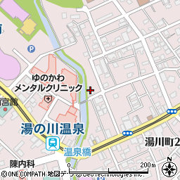 函館渡辺病院　啓明ホーム周辺の地図