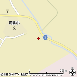 江差警察署中須田駐在所周辺の地図