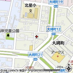 北海道函館市大縄町21-7周辺の地図